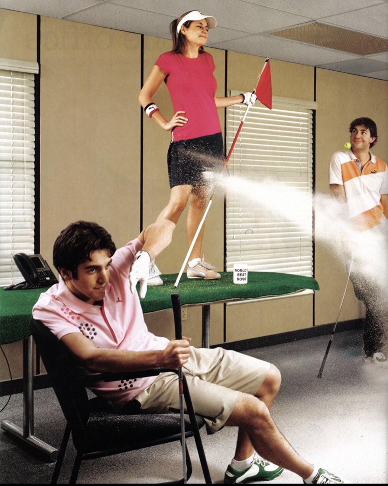 PUMA on X RT StreetFashion01 The Cast of The Office for a Puma Golf Campaign 2006 https t BaTqI1TSNW X