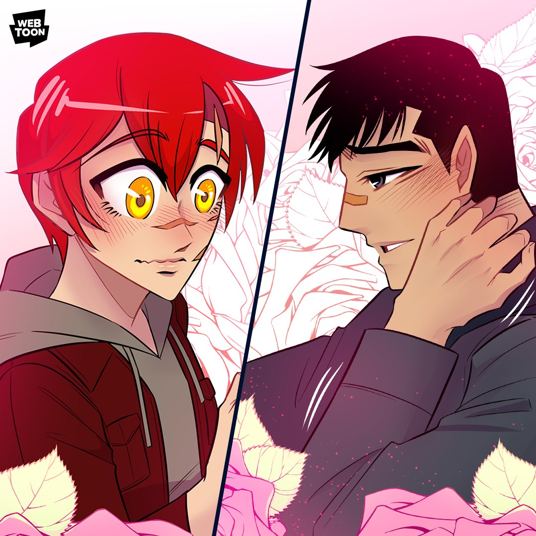 webtoonofficial's tweet photo. This scene is strategically cropped. 😉 You'll need to head over to Blood-Ink's season finale tonight to find out why these two are blushing like little rosebuds.🌹
Find #BloodInk only on #WEBTOON ➡️ https://t.co/lph3Qubcfr https://t.co/3IRD2aHm6P