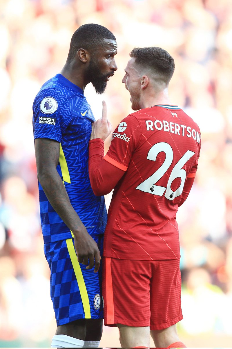 ToniRuediger's tweet photo. That's been a battle 🔥👊🏾 1 crucial point with 1 man down against this strong opponent - happy with it 💙 #Hustle #AlwaysBelieve https://t.co/oWtufW0s0M