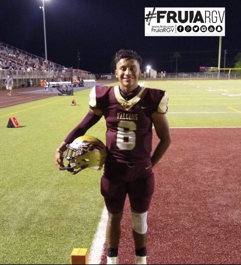 lfseniorclass's tweet photo. Very proud we got to show our spirit last night and get the win against Edcouch Elsa 😎 Huge congrats to “QB 1” for being chosen as the Luke Fruia Player of The Game ! Next game is Friday September 3rd and we hope to see more of you all out there! Go Falcons 🏈 https://t.co/qhDx6EC3mC