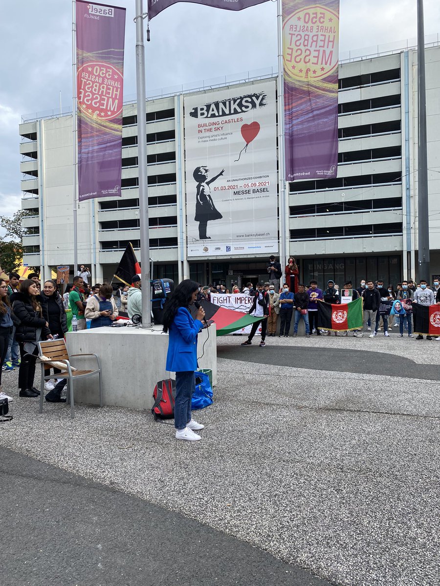 imfereshta's tweet photo. Today’s protest in Basel Switzerland 
#freeafghanistan #zinda_bad_afghanistan https://t.co/LrXrF66lNf