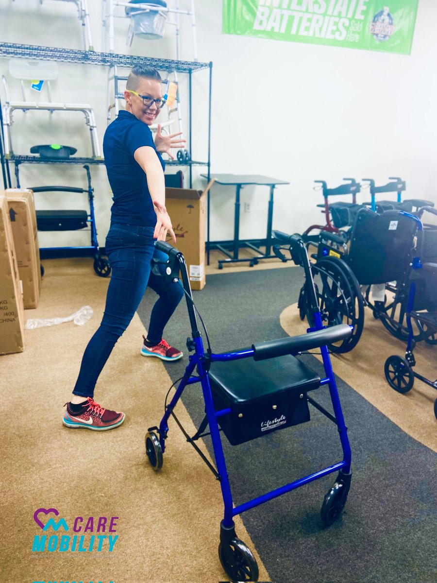 We are super enthusiastic about rollators!
#lifestylemobility