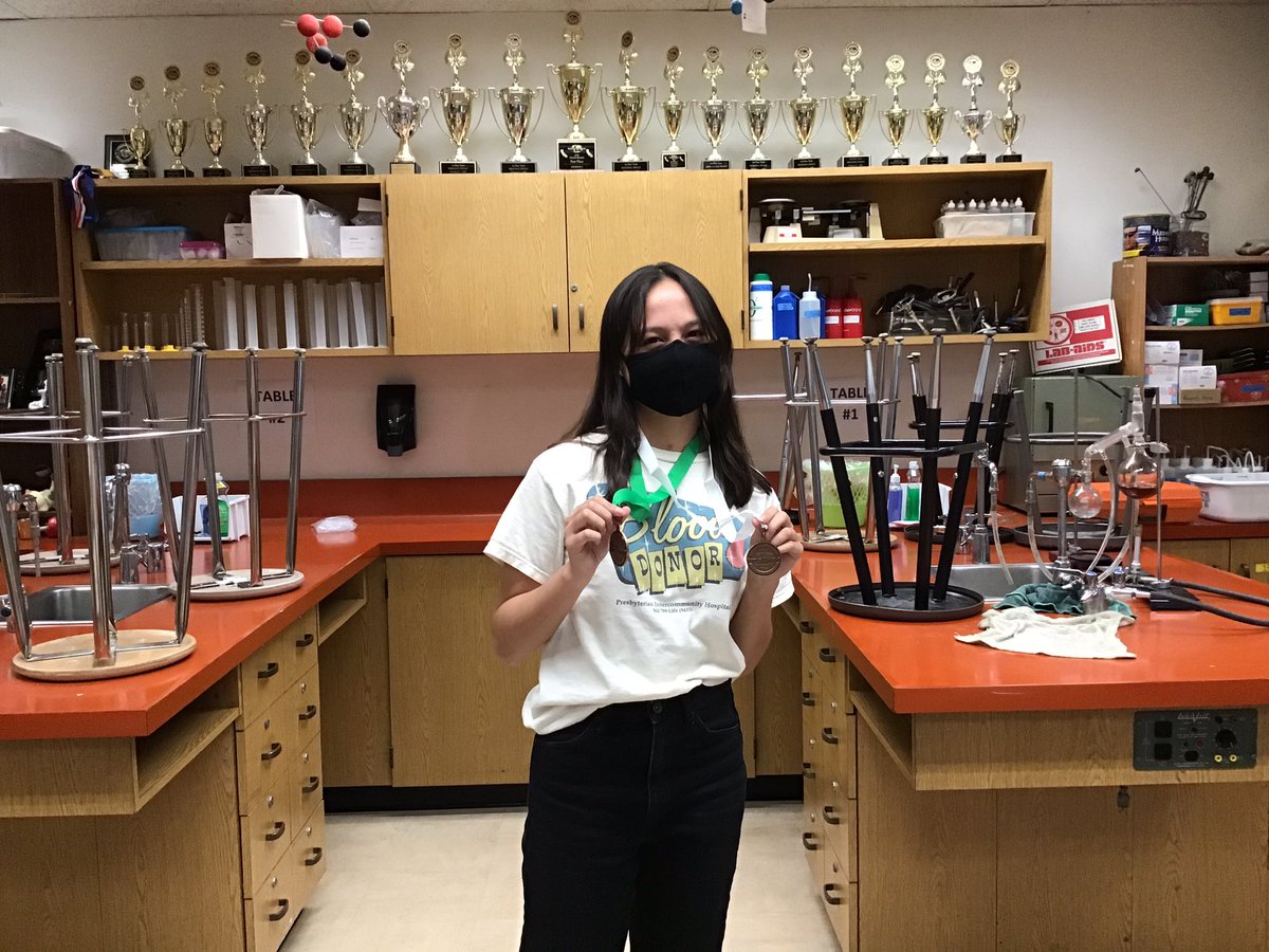 chemminions's tweet photo. Science Olympiad medals are finally distributed to all of our well deserved regional winners. Congratulations! Wear them proudly! Wishing you a great season! I will always be cheering for you. https://t.co/EL7EGZR7qA