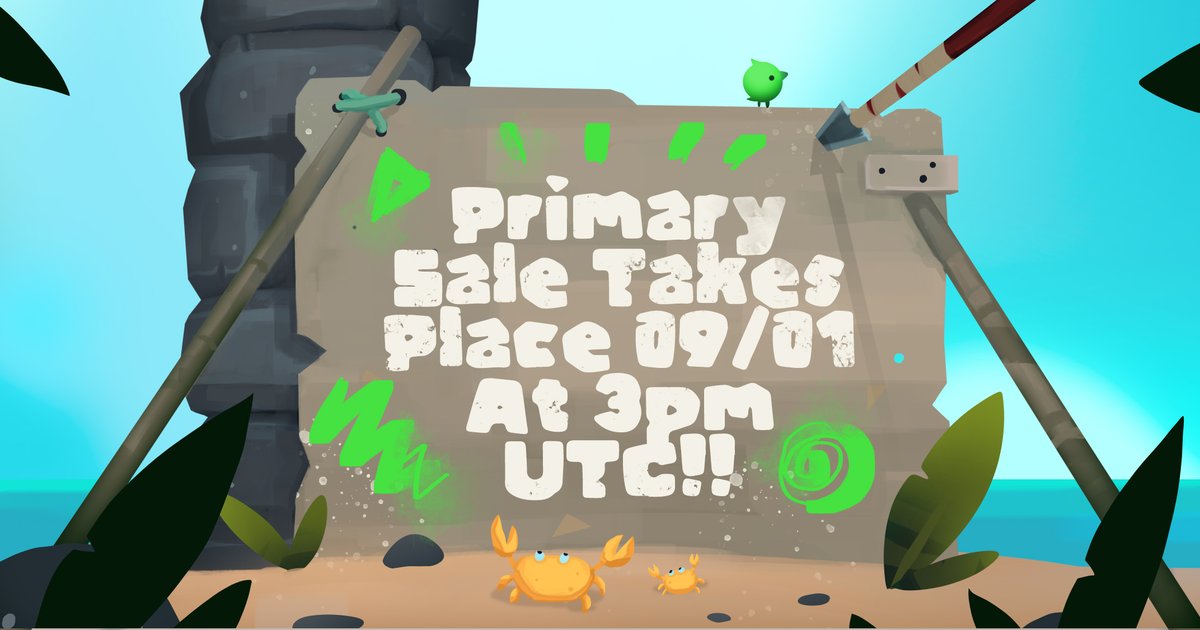 beatnik_tikis's tweet photo. 🚨PRIMARY SALE DATE SEPT 01🚨

Not long now!!! https://t.co/UKwoTpbnE6

#NFT #NFTs #nftcommunity #nftgiveaway  #nftcollector #NFTartist #tikitakeover https://t.co/xnponycbLt