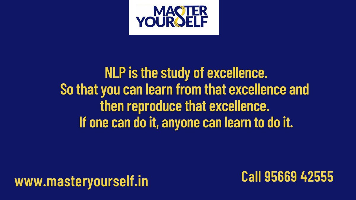 NLPMasterUrself's tweet photo. NLP is a powerful tool for personal change and effectiveness. #masteryourselfacademy #NLP #neurolinguisticprogramming #coaching  #mentoring #psychology #emotions #Leadership #onlinecourse https://t.co/eVzEDLo3rm