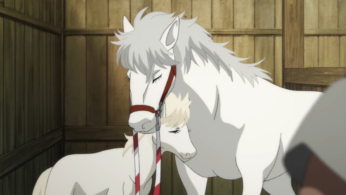 today's horse of the day is midoro from dororo! 
[ submitted by @/bloodycharas! ]
