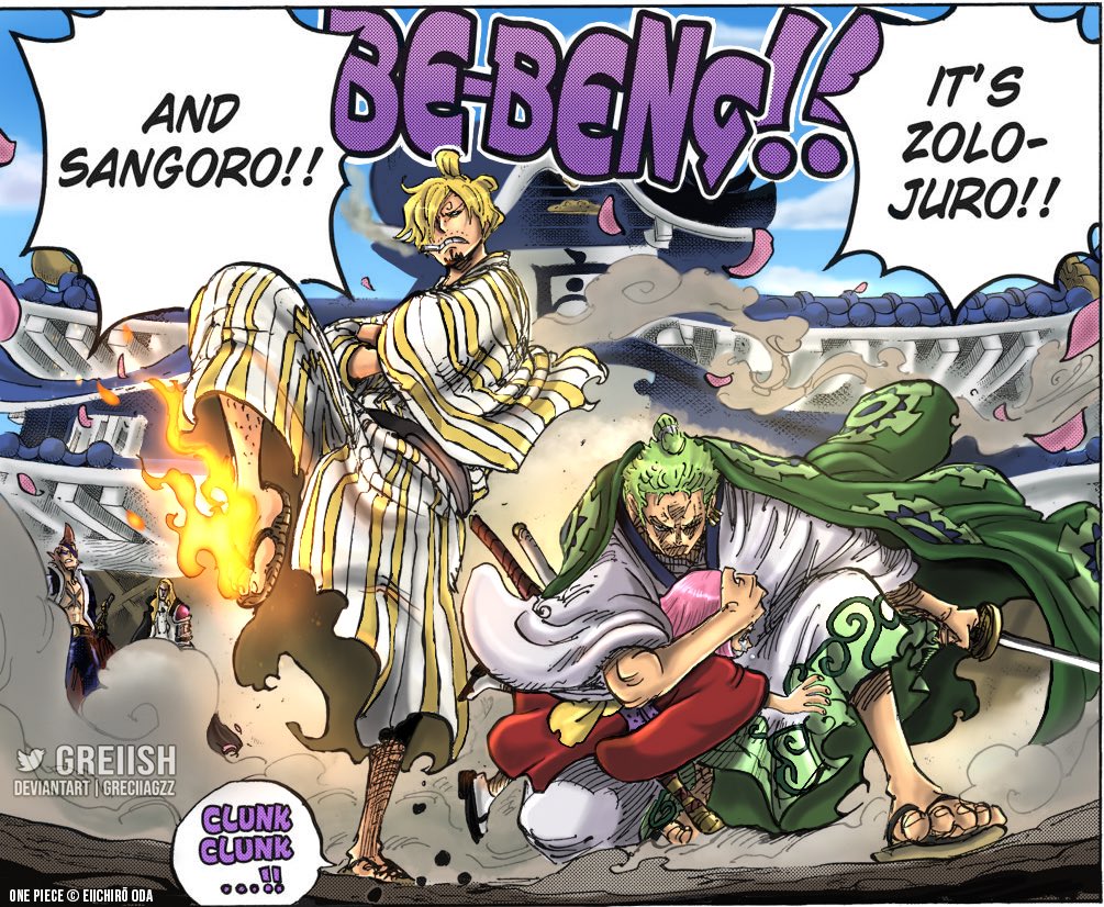 Grecia Twitterissa The Magistrate Slasher And The Soba Cook Colored Panel From One Piece Chapter 943 Onepiece T Co Fdus5udmqg Twitter