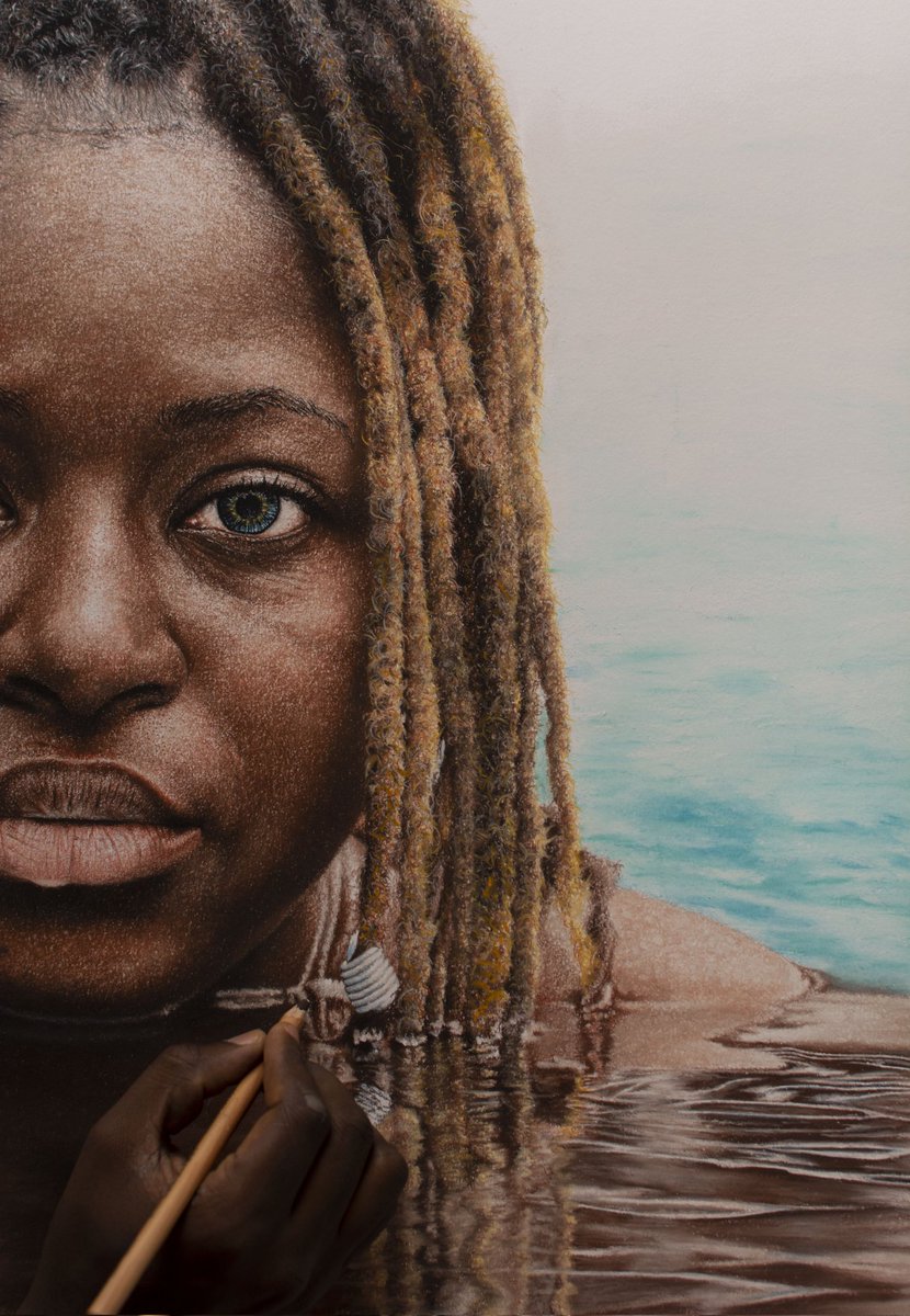 ayodraws's tweet image. My recently completed Pencil drawing on paper.