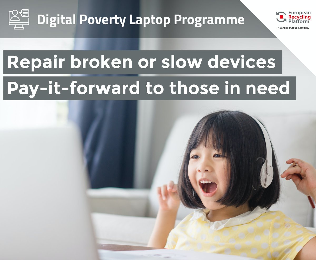 Derry City &amp; Strasbane Digital Poverty Laptop Programme)
The New To You / 4Rs provides a drop-off point and undertakes the PAT testing of the old laptops.
Find further details at derrywaredonations.org

youtube.com/watch?v=J2kpox…

#weee #electronicrecycling #GiveBack