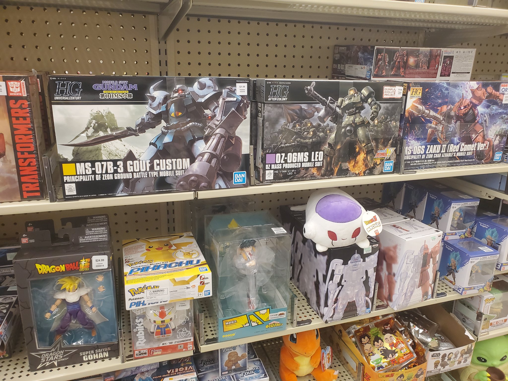 Gundam Model Kit, Hobby Lobby