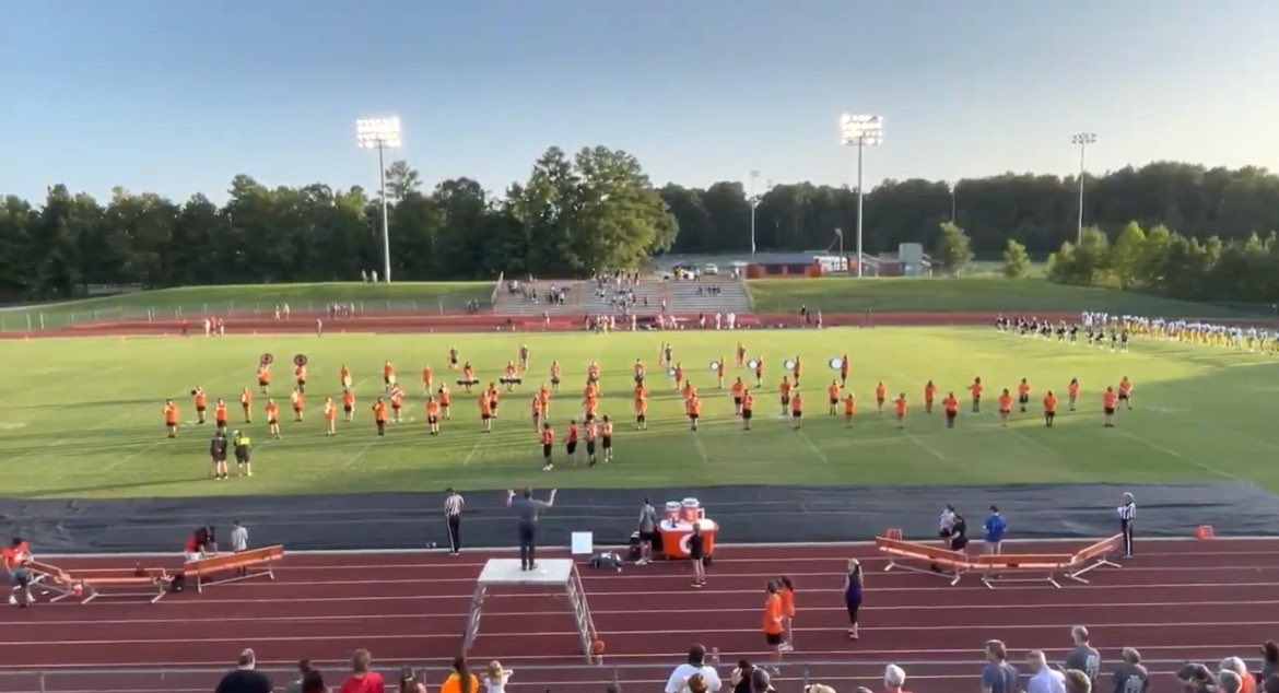 OHSpantherband's tweet photo. Some great pictures from our first football game of the season! Go Panthers! https://t.co/hG9Y4fvz0u