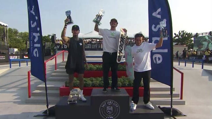 Histórico! Gustavo Ribeiro vence a SLS em Salt Lake City! Pela primeira vez um skater português consegue o troféu de 1º lugar na Street League de Skateboarding, uma das competições mais prestigiadas da modalidade.