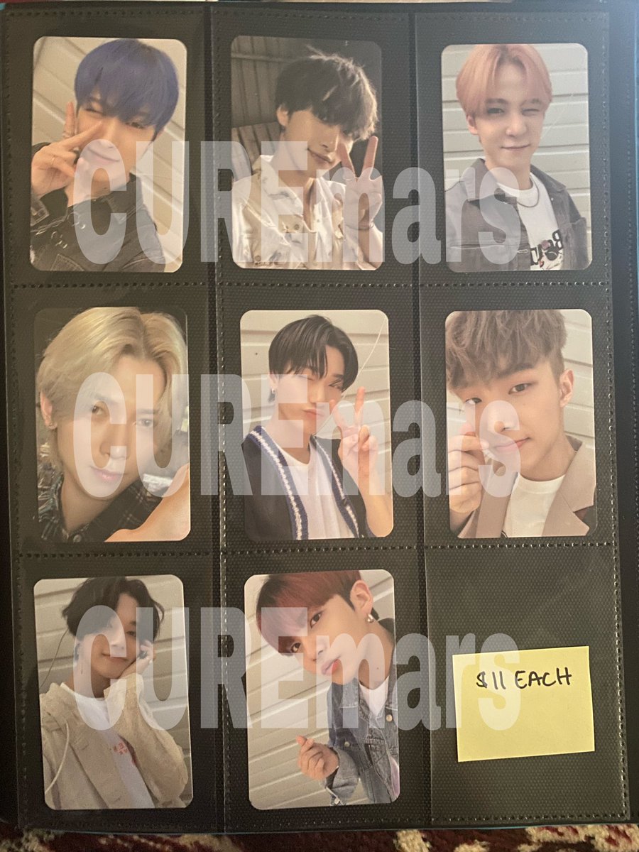 wts ateez Hongjoong Seonghwa Yunho Yeosang San Mingi Wooyoung Jongho PCs 

email me to claim and price on the photo!
curemarsgoods@gmail.com

Do not DM me