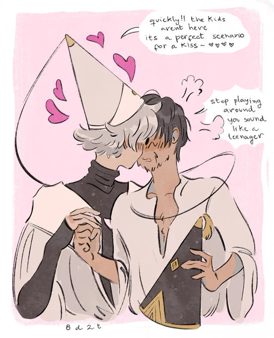 theyre embarrassing and im obsessed with it #orufrey #Δ帽子 #witchhatatelier 