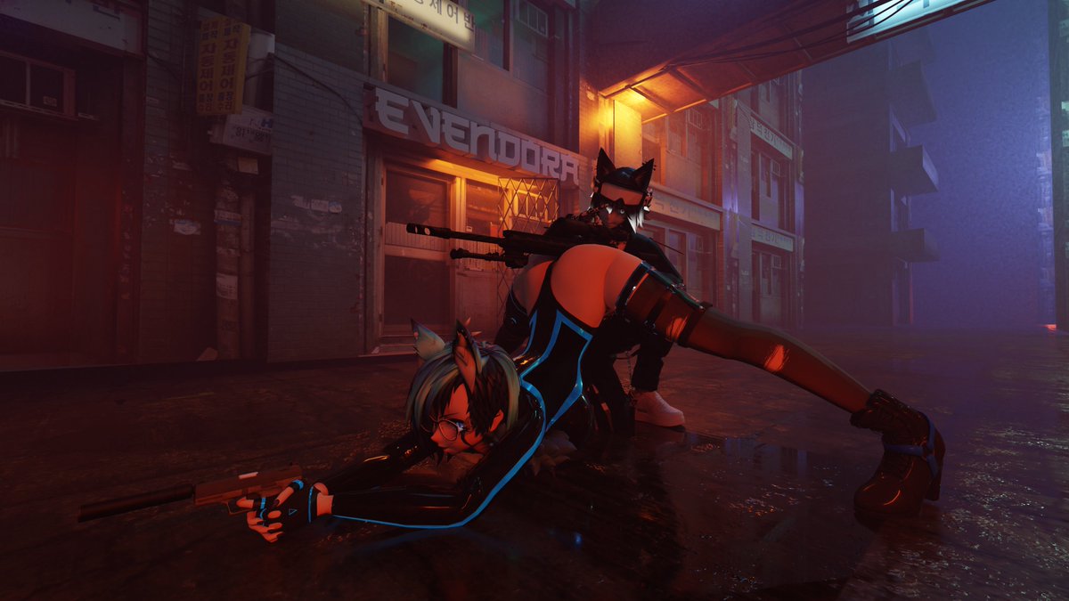 Picture is rendered in Blender 2.93. I hope you will like it.

Female Model by: @MyDudeGideon 
Outfit by: <a href="/Zevyre/">Zevvy</a> 
Male Model by: Hannah Quinn

Pose idea by: <a href="/Takahashii_Tice/">⭐️ART RAFFLE PINNED! The Cooterz Manager</a>
x.com/Takahashii_Tic…

#jackochallenge #Blender3d #rendering