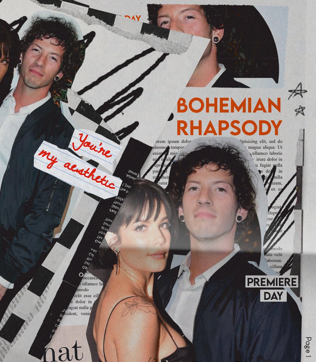 fromulberrystrt's tweet photo. Page 1: Bohemian Rhapsody premiere.
ใ ใใ ใใ ใใ ใใ ๐๐๐: #BoRhapRP https://t.co/xvNKk1npi3