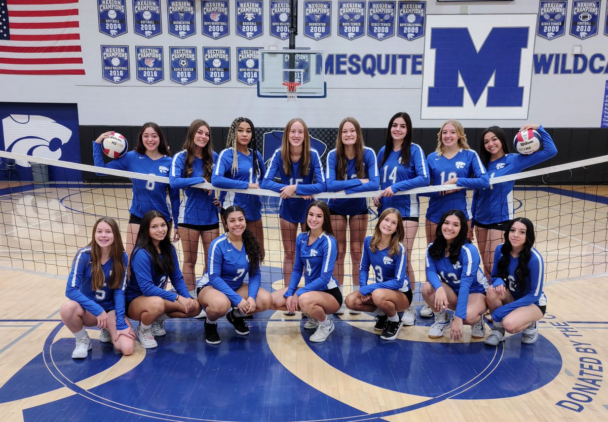 Picture day at Mesquite. Varsity looking good!