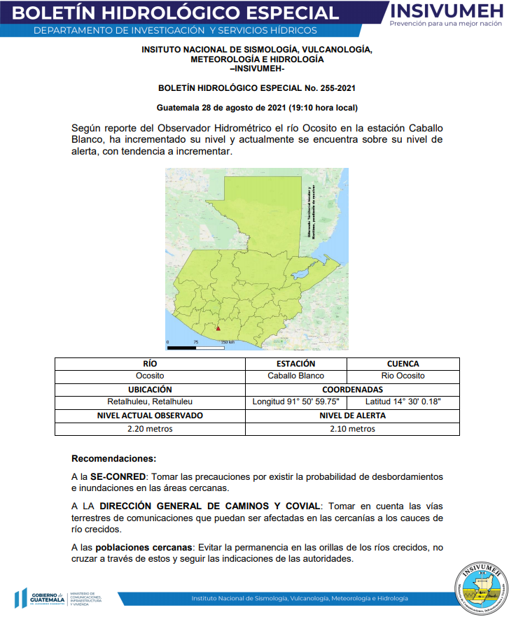 4Jul #INAMEHInforma Precipitaciones Totales Estimadas #FelizLunes  #MáximaMoral