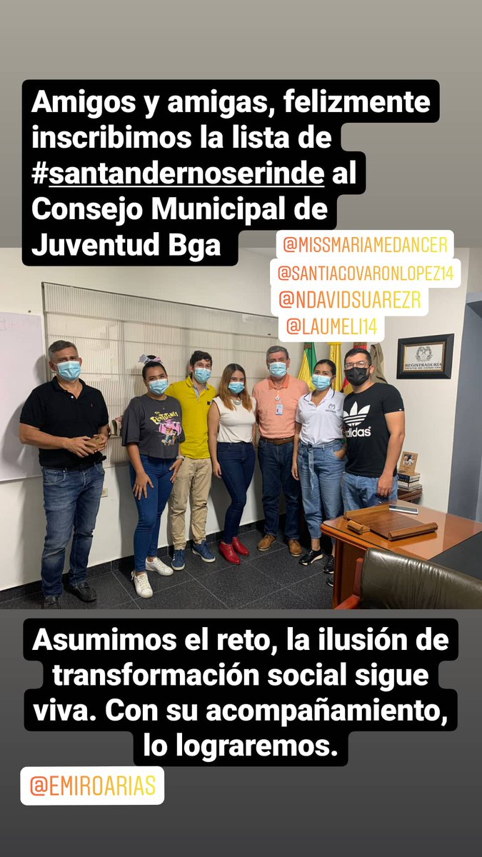 NicolasQD97's tweet photo. #SantanderNoSeRinde ¡Feliz de esta vaina mano! @EmiroAriasBueno @JuventudSTD @SantiagoVaronL1 https://t.co/TxdCtlvHLz