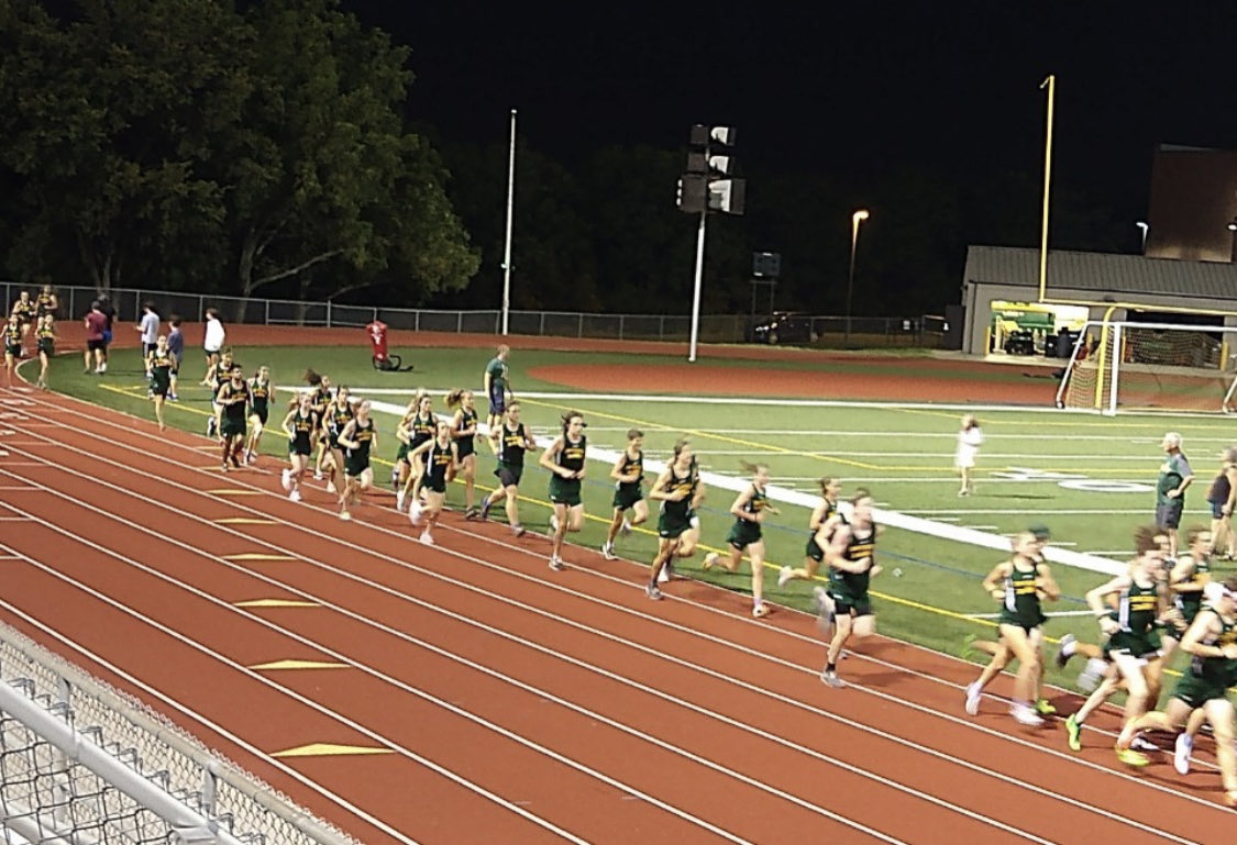 sms_tf's tweet photo. We tried something new last night and ran a time trial under the stadium lights. It’s was a blast! May have found a new tradition for the #RaiderRunners https://t.co/4XE1bdbnIR