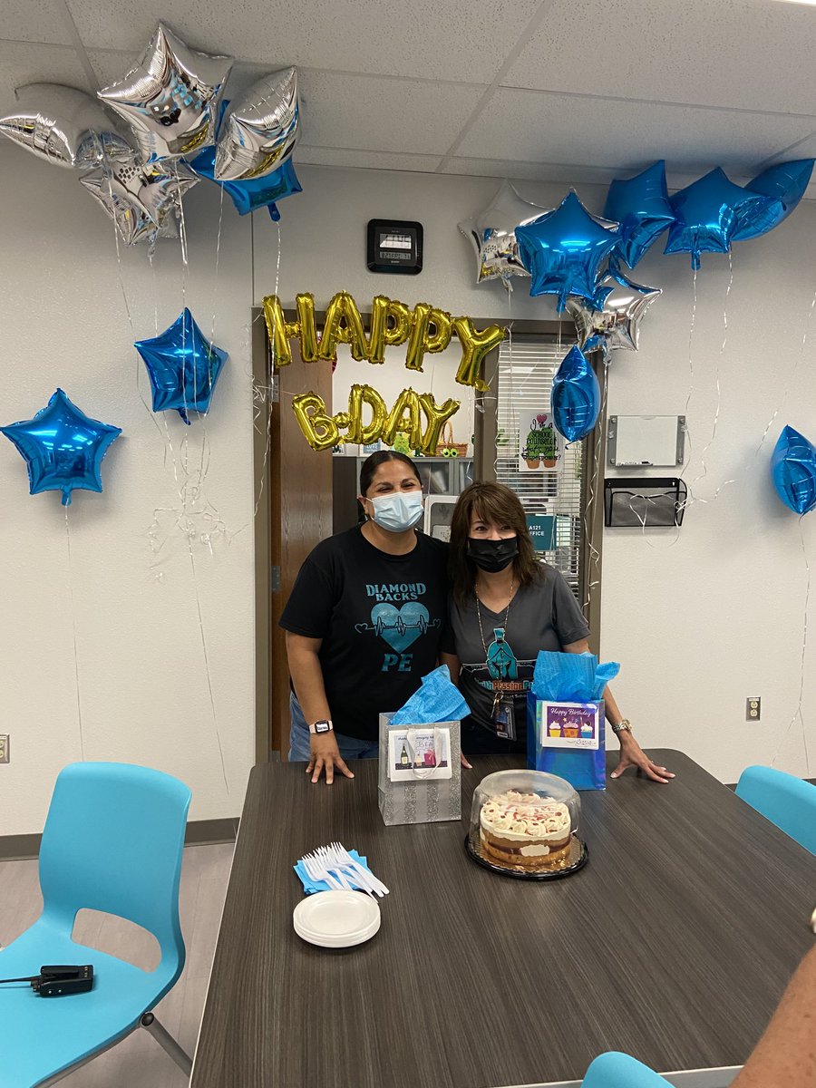 CTrails_ES's tweet photo. Happy Birthday to the Dynamic Diamond Duo!  ❤️ our CTE counselors. #CTEstickstogether 🎉❤️🌵 https://t.co/Cvdoixuzqn