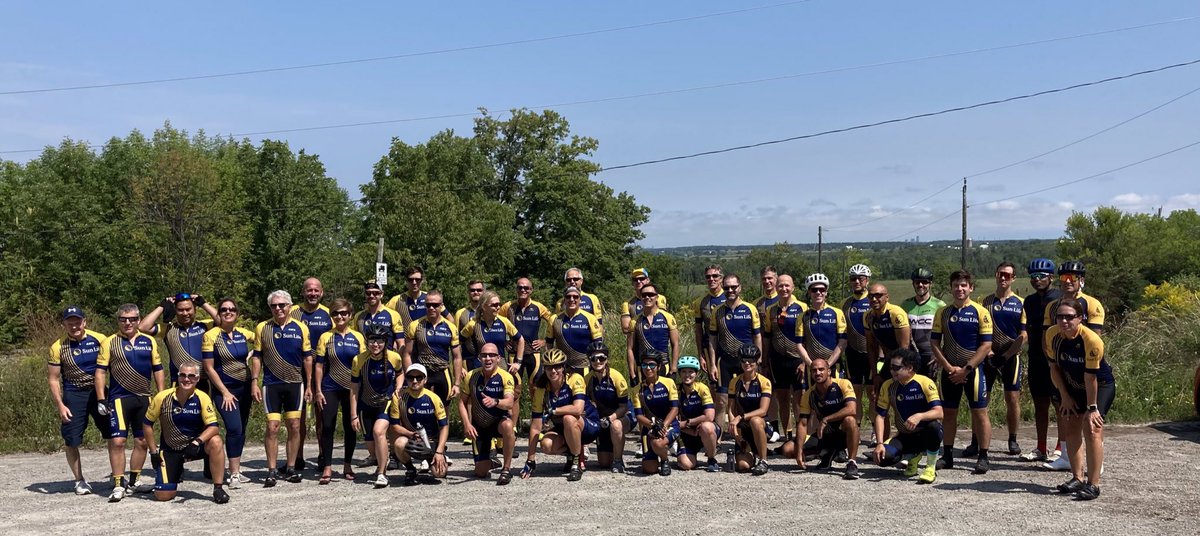 annapetrole's tweet image. @SunLifeCA at the #TheRide2Conquer #Cancer !  This team was amazing. Great team Great cause! #sunlifestrong  Thanks to @emonteir who led the charge!
