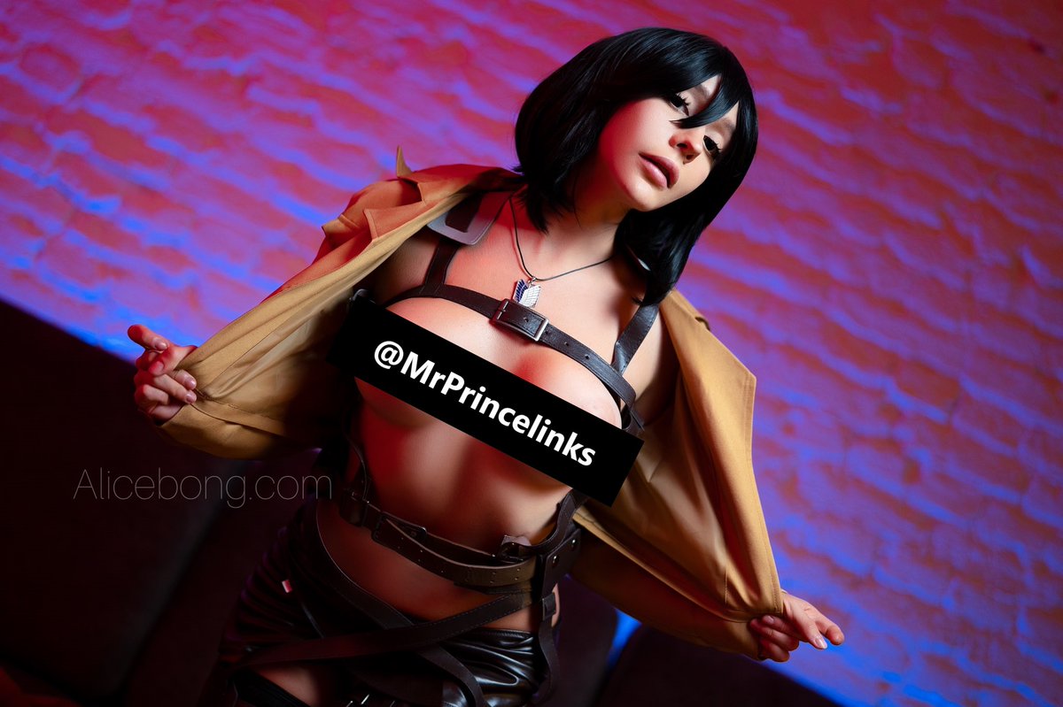 MrPrincelinks's tweet photo. 🔥Hoje teremos um vídeo brabo dessa gostosa nesse cosplay incrível de Mikasa, com certeza merece o seu RT!🔥
❤️Pra fortalecer
RT pra divulgar👊
Full vid: https://t.co/v34ew5xHgN https://t.co/eAzZHNKbwK