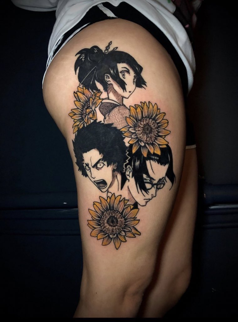 Samurai Champloo might not be the most romantic anime to prepare you for  Valentines Day but flowers are flowers Check out more of Mikas   Instagram