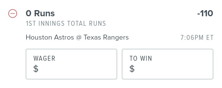 ShouInBets's tweet photo. COLLAB PLAY 🤝 with my guy @FastMoneyLabs My favorite NRFI play of the day and I'm personally playing it for 1U. If you aren't following this guy yet, what are you doing??? Man is on fire and puts in more work than your favorite handicapper does #ShouIn https://t.co/j91Ls9PVOF