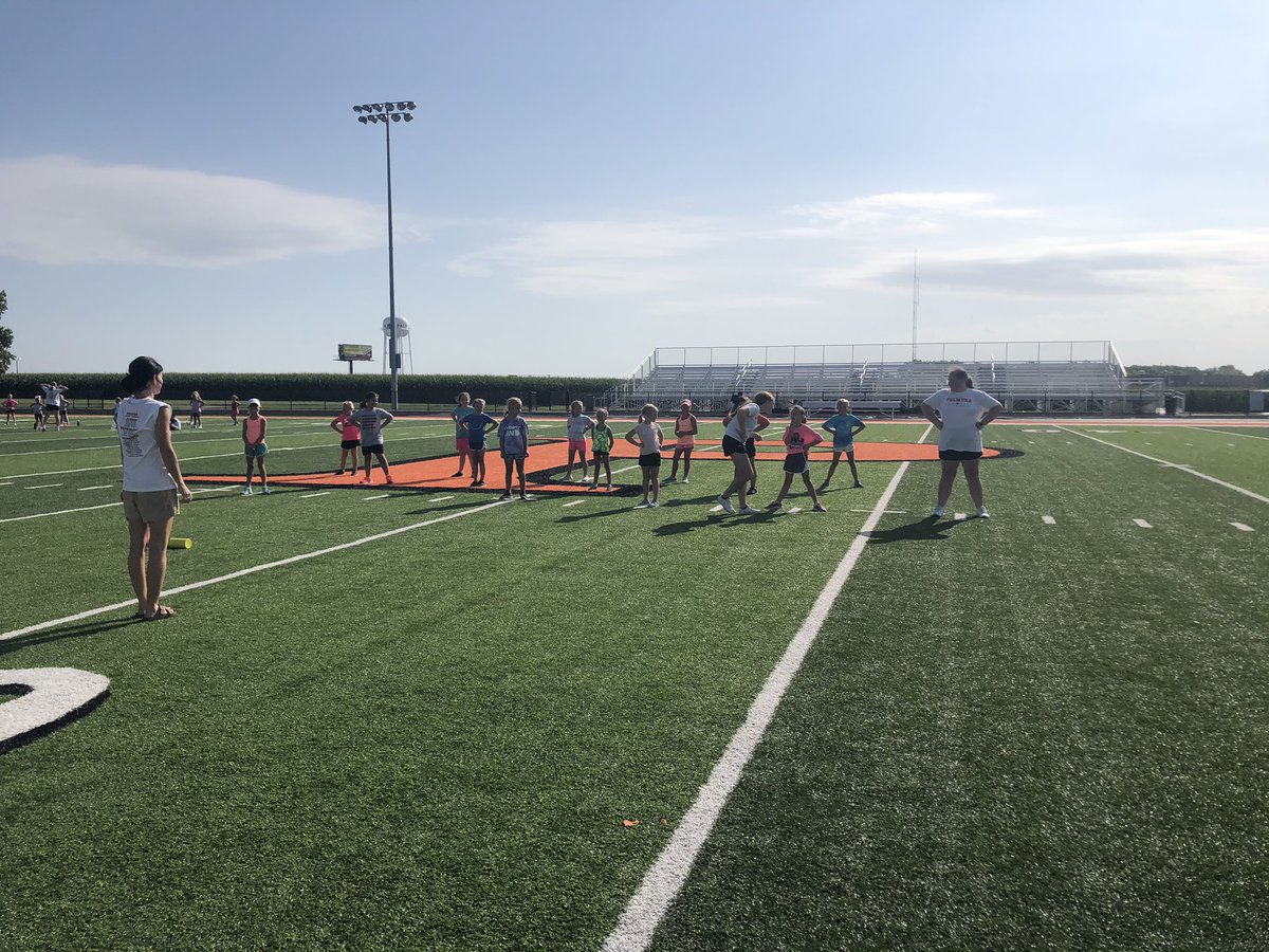 destiny_divine_'s tweet photo. Our Cheer Clinic this morning was a SUCCESS with over 75 future cheerleaders participating! WOW. We canβt wait to showcase their talent this coming Friday during halftime. πΎπ§‘ #WeArePalmyra #PHScheer #PantherPride https://t.co/ZWrpVnBxHt