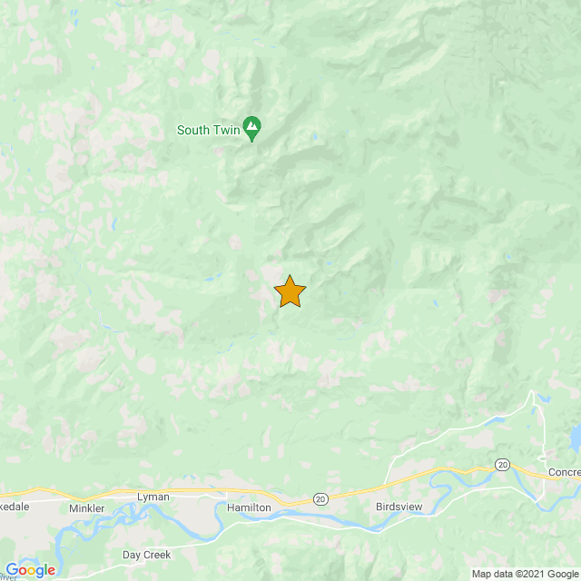 UPDATE: Mag:3.1 17.9 km from Concrete, WA Depth:-1km 2021/08/28 21:59:UTC Version:4 is.gd/0wdMDk
