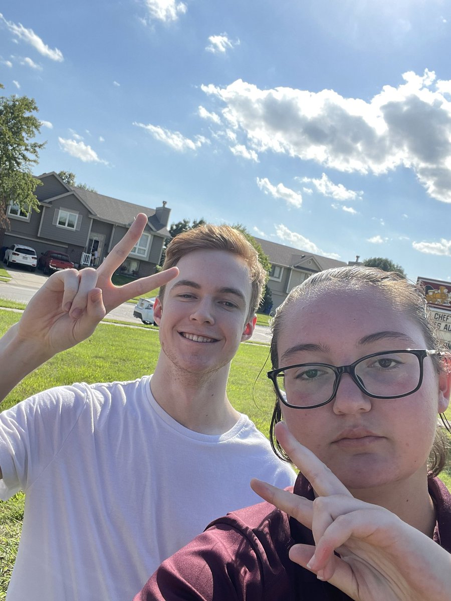 we CRUSHED the lawn concerts today, not even me (reagan) falling on the bleachers and breaking my spit valve stopped us. i encountered <a href="/netherPcs/">Owen</a> , a bone squad alumni, at our last stop of the day and he OFFICIALLY named me the best person in the section. suck it 💪😤🙏🦨🔥