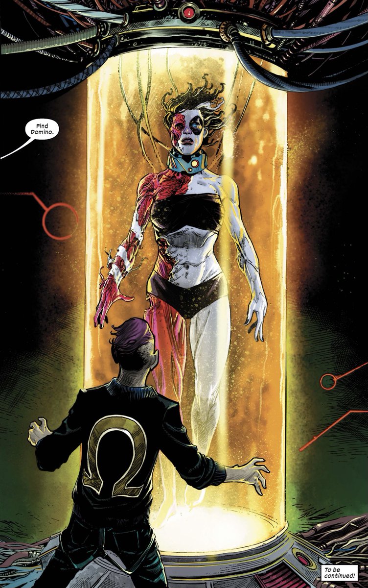 derekreadsX's tweet photo. #Xforce2 #Xmen #Xspoilers
Love the body horror elements very present in these first 2 issues. X-Force is known for guns and violence, but this more horror take on the book I’m loving so much more. https://t.co/gOZvmzmUxa