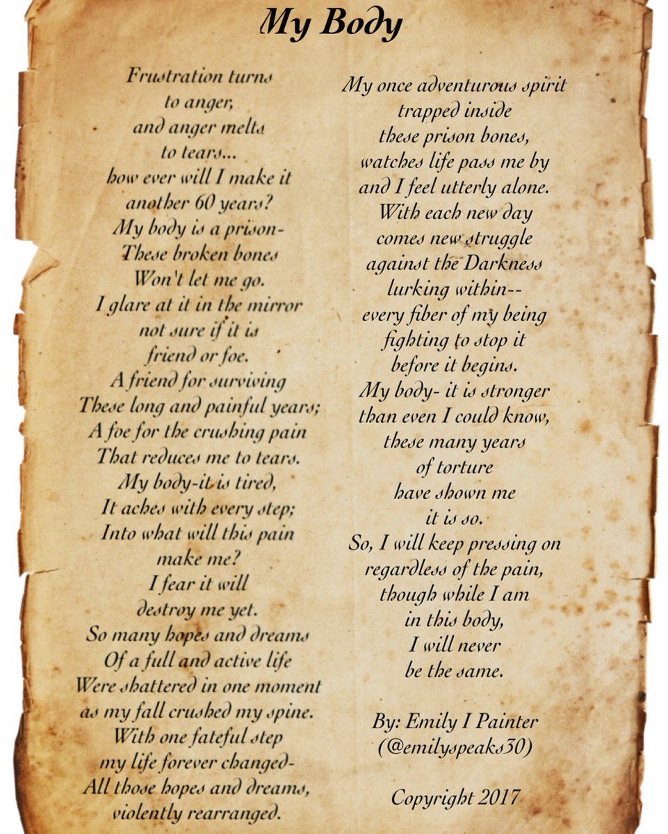 chickfr23's tweet image. #ChronicPain #ChronicPainWarrior #OpioidsSaveLives