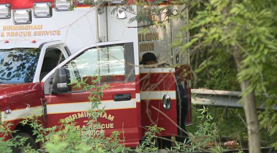 UPDATE: Authorities located the ambulance stolen from a Birmingham fire station Saturday -- 
Full story here >> bit.ly/3BzIpFx