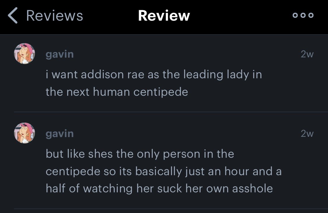 Archie_Iyer15's tweet photo. Letterboxd review comments are truly a deranged place dear god https://t.co/qnyBbjsM98