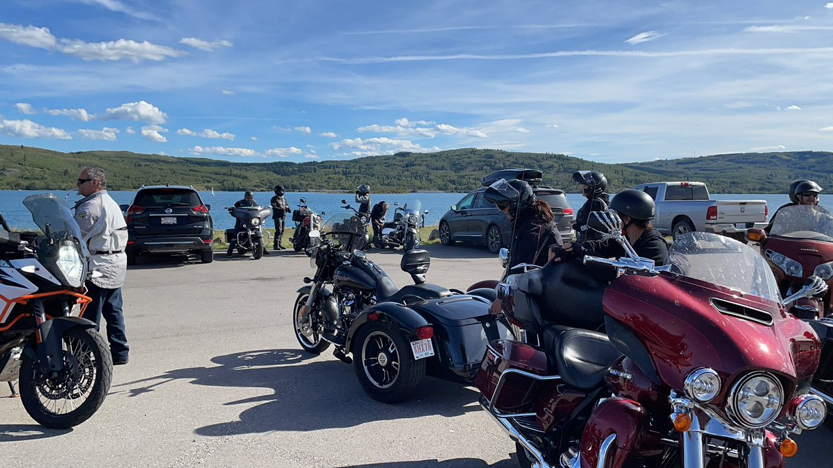 originalroyboy's tweet photo. Stop 10 Ghost Lake #rideforrecovery https://t.co/lC3aDhxROa