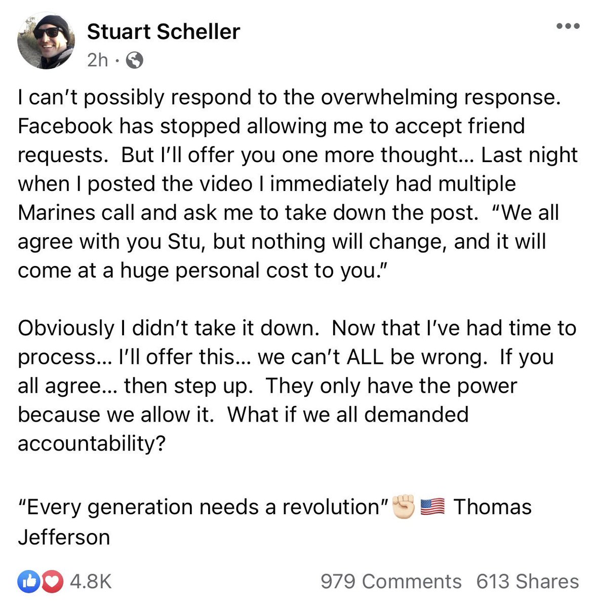 RedAAggieFan's tweet photo. @SpeakerPelosi I stand with Stuart Scheller!! You need to do SO MUCH BETTER. #StandwithStuartScheller https://t.co/h5TVEJ14at