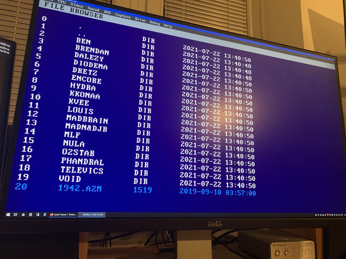 ofsik's tweet photo. Not my only QuickBASIC project in this century but definitely the first one in 18 years or so.😅 https://t.co/PCaX0MK2Iw