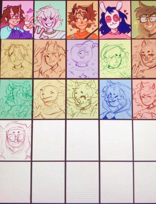 25) LITERALLY ANY GRID DRAWING CHALLENGE 