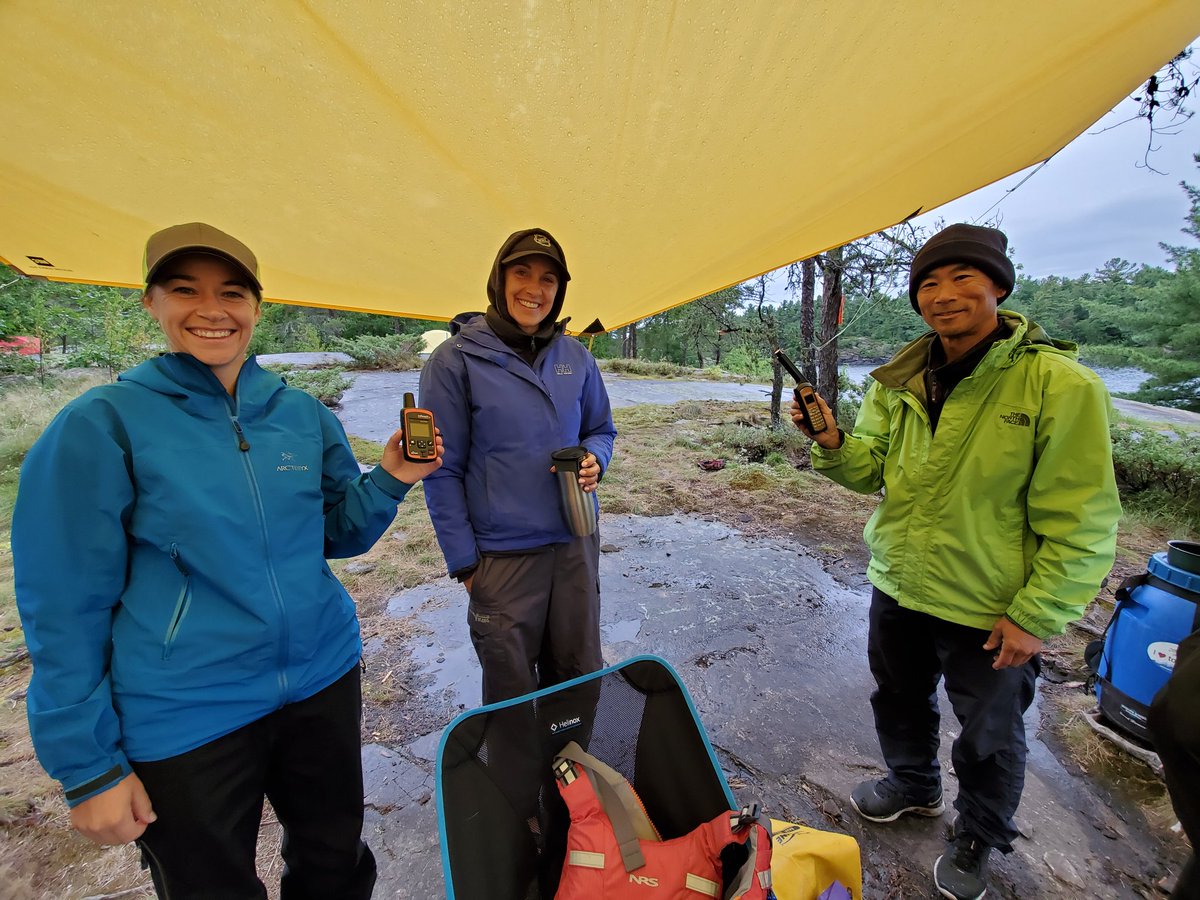 MikeW_OutdoorEd's tweet photo. It was another full day of paddling and #canoeing instruction with the added bonus of eagles, hawks, bears, and 6 small #snakes getting ready to shed. What a wonderful bunch of #DDSB teachers. #ORCKA #OutdoorEd #outdoors https://t.co/GPwul1ZSld