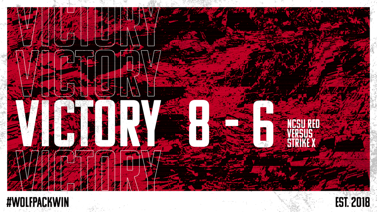 WolfPackR6's tweet photo. GGs to @StrikeXGG as we punch our ticket to the Championship #wolfpackwin https://t.co/nPdu9ssdmz
