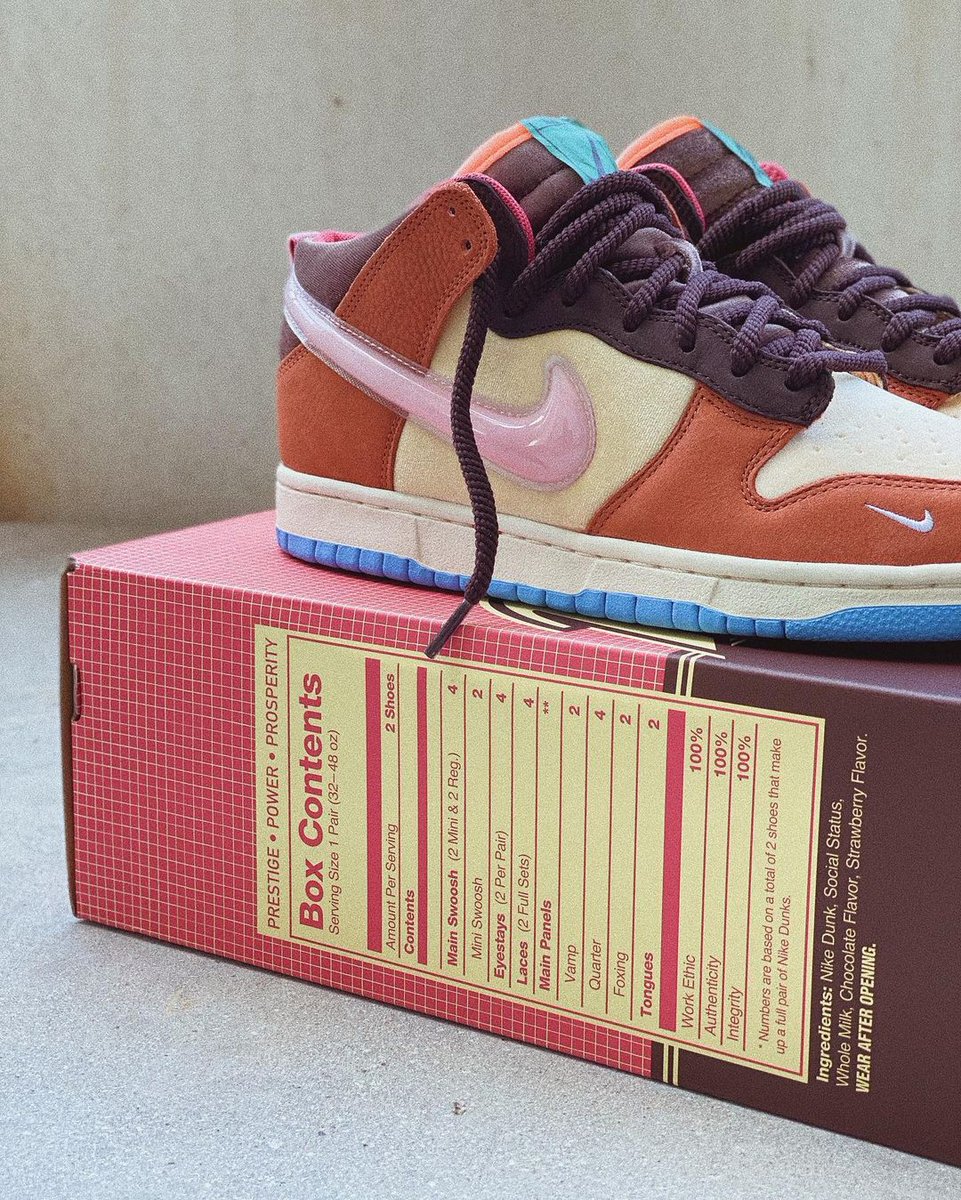 chocolate milk dunks box