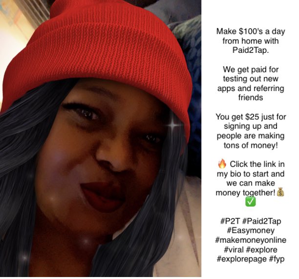 Go ahead &amp; tap the link so you can earn easy $$ too   share.paid2tap.com/shonuffdukes