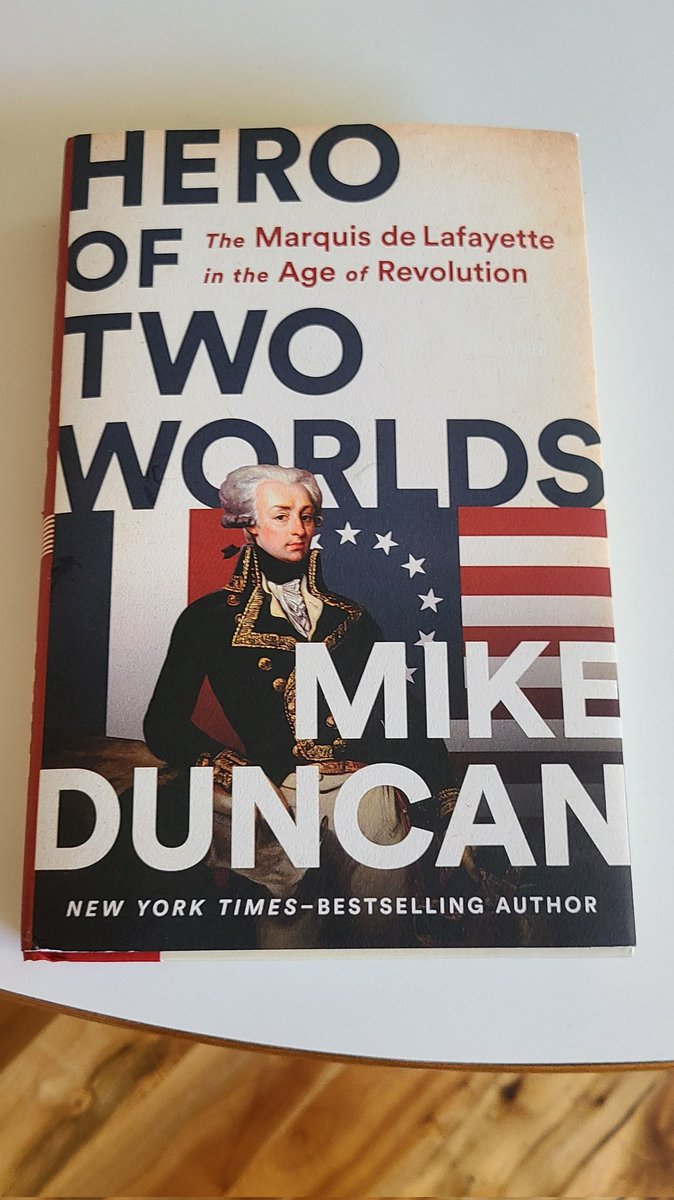 jpitt's tweet photo. My copy of #HeroOfTwoWorlds arrived today (purchased from @ElliottBayBooks), which also happens to be my 17th wedding anniversary!  Thanks for the anniversary present @mikeduncan!! https://t.co/ziYccTQt9H