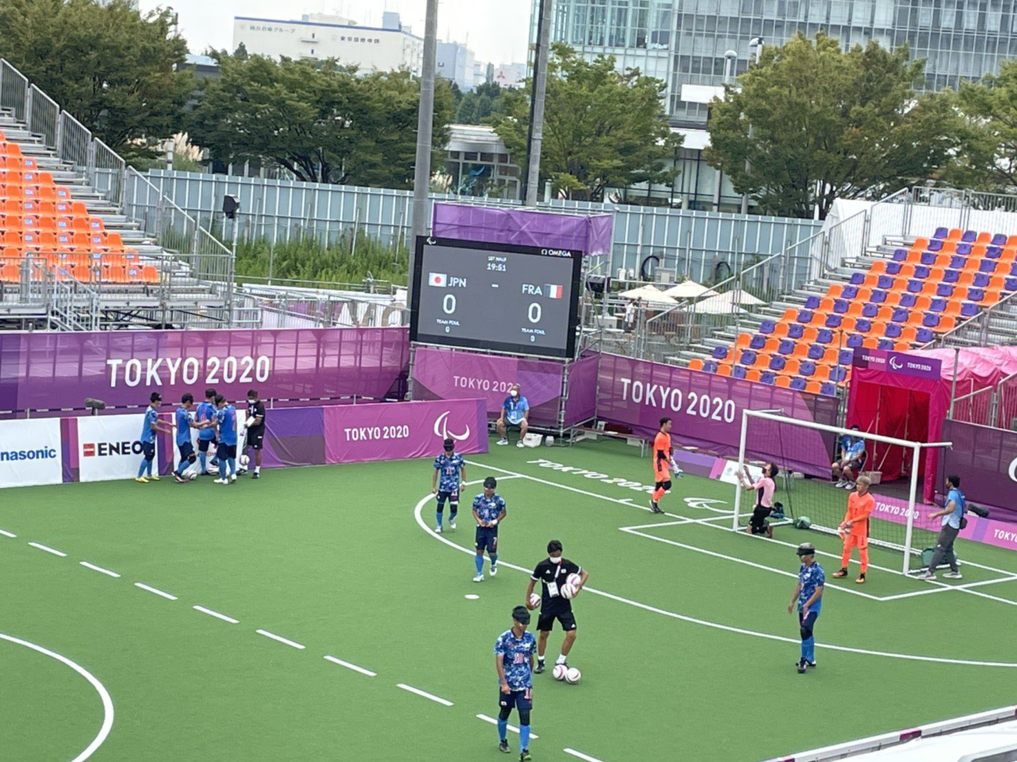 Jbfa 日本ブラインドサッカー協会 ５人制サッカー ウォーミングアップ中 Tokyo Paralympics ブラインドサッカー 5人制サッカー T Co Dchfbrw3rq Twitter