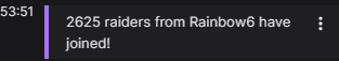 Bonce_'s tweet photo. Absolute mad tonight! Thank you for those who stuck around. 

Much <3 @Rainbow6_UK https://t.co/IGhg10Rp1z