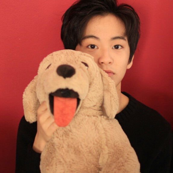 mark and plushies