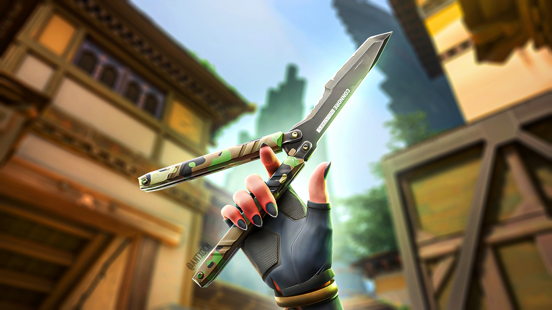 Butterfly Knife Wallpaper