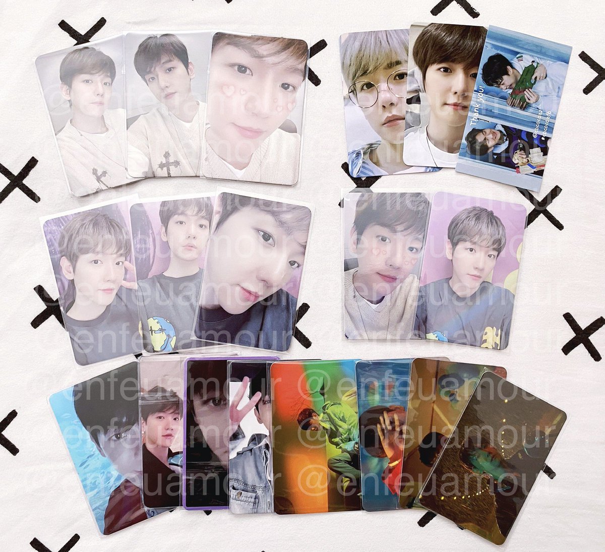 enfeuamour's tweet photo. Thank you @cbcocoa2 for helping me get the Baekhyun Bambi Yizhiyu pcs! πβ¦ Idk what Iβm going to do with all the extra album pcs yet, lol π #cbcocoaFB https://t.co/I3bDPnWRii
